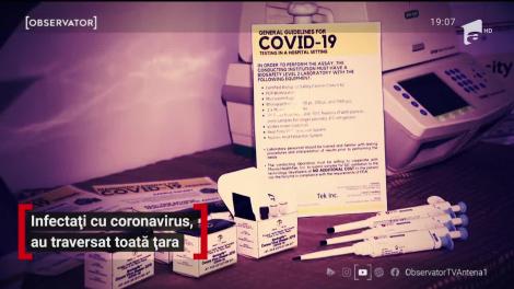 Un cuplu infectat cu coronavirus a traversat ţara de la un capăt la altul