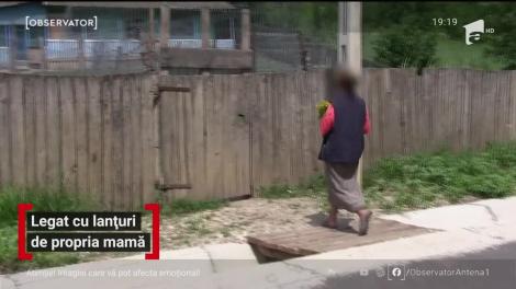 O mamă şi-a legat propriul copil ca să poată pleca de acasă. Băiatul a fost găsit chiar de asistentul social