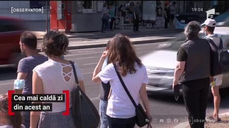 Zi de foc: România face febră de la vreme. Temperaturile resimţite au sărit de 40 de grade, iar umiditate a accentuat senzaţia de sufocare