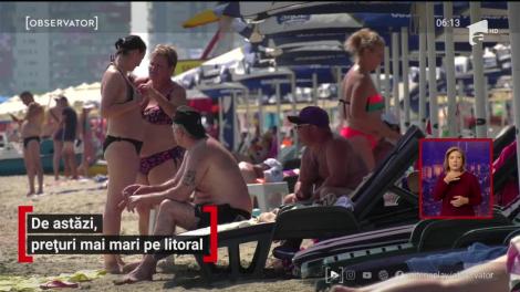 De la 1 iulie cresc prețurile de pe litoral! Cât de mulți bani vor scoate românii din buzunare