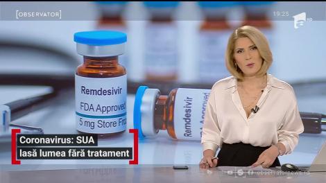 Bătălie mondială pe tratamentul-minune pentru COVID 19. SUA a cumpărat aproape întreaga rezervă de Remdesivir disponibilă pe piaţă