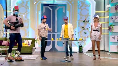 Provocarea cu întrebări incomode și pedepse ude. Cine a câștigat întrecerea