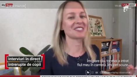 Doi copii au ţinut morţiş să fie vedete în interviurile pe care le dădeau mamele lor