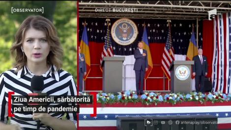 Ziua independenţei Statelor Unite ale Americii este sărbătorită  în Capitală