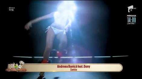 Andreea Bănică cântă melodia Samba, la Neatza cu Răzvan și Dani
