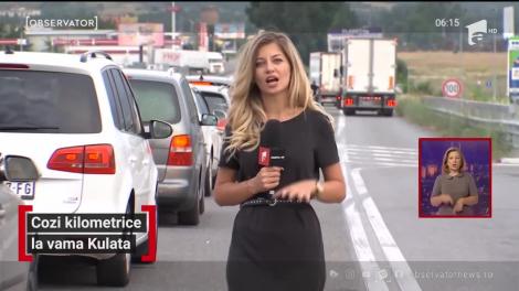 Românii au stat la cozi kilometrice pentru a-și putea petrece concediul în Grecia