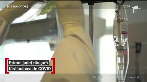 Primul județ din România în care nu mai există coronavirus. Ultimul pacient de COVID-19 a fost externat, iar de două săptămâni n-a mai apărut niciun caz