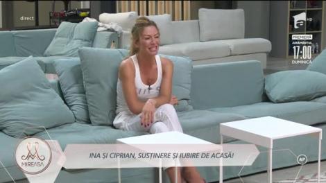 Ina și Ciprian, negocieri despre poziția în cuplu: Stau ca un bibelou!