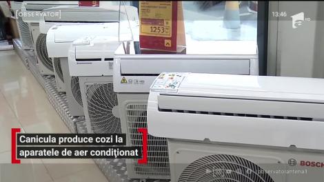 Canicula produce cozi la aparatele de aer condiționat