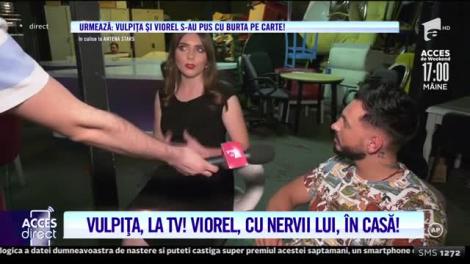 Show exploziv! Vulpiţa, evadare nocturnă la Antena Stars, cu Rafaelo! Veronica, la TV! Viorel, cu nervii lui, în casă: ”Vrea să mă controleze”