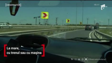 Cu trenul sau cu maşina? Echipa Observator a testat ce ajunge mai repede