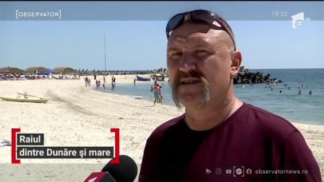 Cu un litoral atât de aglomerat, căutăm relaxarea în zone mai puţin cunoscute. O echipă Observator a ajuns într-un adevărat colţ de rai, aşezat între Dunăre şi mare