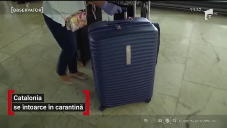 Catalonia se întoarce în carantină
