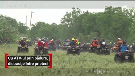 Pandemia a afectat totul. Chiar şi distracţia cu ATV-ul, în pădure. Cum a arătat prima ieşire, pe patru roţi