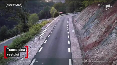 Un drum din Banat îi face concurenţă serioasă bine cunoscutului Transfăgărășan