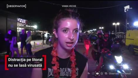 Din Vama Veche şi până în Mamaia, turiştii s-au distrat până la răsărit. Pe litoral, parcă nimeni nu a auzit de pandemie sau virus