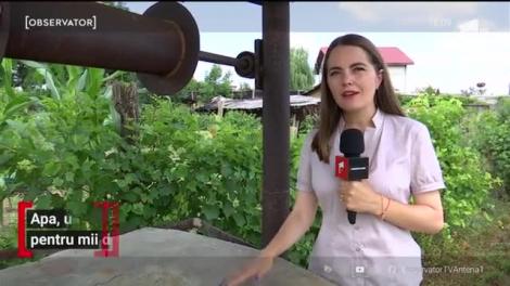 Apa, un lux pentru mii de oameni din Gorj