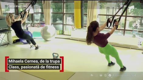 Mihaela Cernea, între muzică și sport. Artista şi-a deschis propria sală de fitness