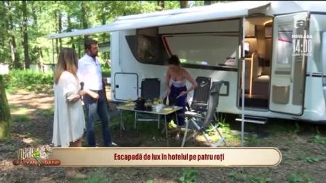 Escapadă de lux în hotelul pe patru roți