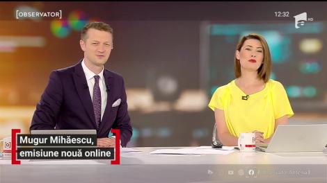 Mugur Mihăescu, povești din și după pandemie. Actorul are emisiune nouă online