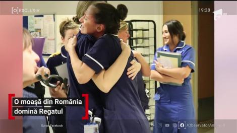 O moaşă din România este simbolul luptei antiCovid în Marea Britanie