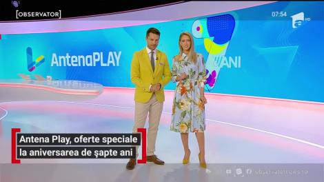 Antena Play, oferte speciale la aniversarea de șapte ani