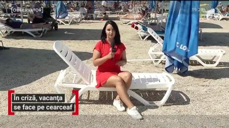 În criză, vacanța se face pe cearceaf