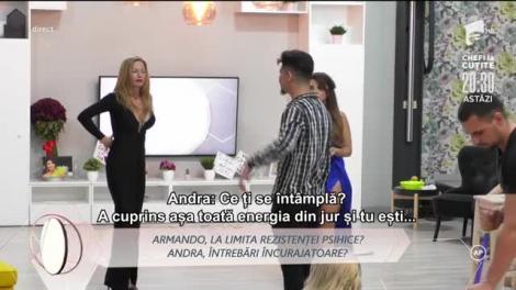 O dezamagire somatizată! Iubitul Andrei, la limita rezistenței psihice! Armando și Ciprian, nimic mai dureros decât un prieten ce "TRĂDEAZĂ"?