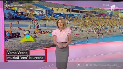Doar muzică ambientală pe plaja din Vama Veche