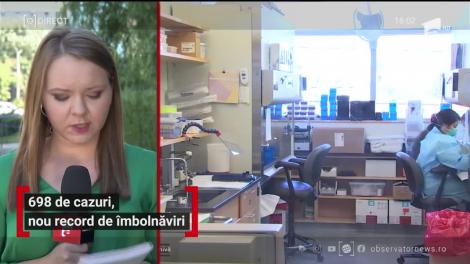 Explozie de infectări cu noul coronavirus! Aproape 700 de cazuri noi au fost confirmate de ieri până azi