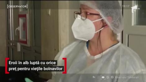 Eroii în alb luptă cu orice preț pentru viețile bolnavilor