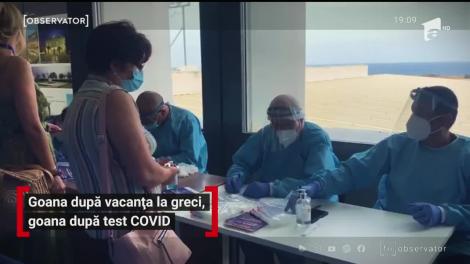 Grecii se joacă de două zile cu nervii turiştilor români. Singurul lucru cert este că de miercuri ne primesc doar cu test COVID negativ. Clinicile de recoltare sunt pline de solicitanţi