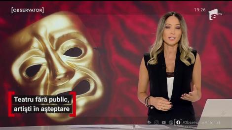 Teatru fară public, artiști în așteptare