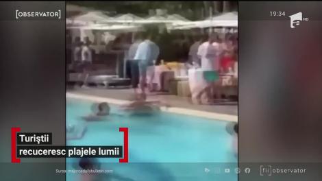 Turiștii petrec fără să respecte regulile. Mai multe plaje au fost închise din toată lumea