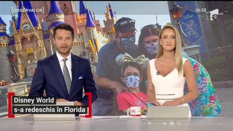 Disney World din Florida revine la viaţă după 4 luni de blocaj cauzat de pandemie