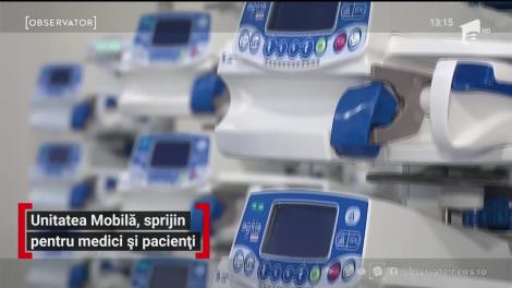 Unitatea Mobilă de Terapie Intensivă a ajuns la Galaţi
