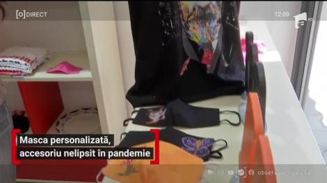 Masca personalizată, accesoriu nelipsit în pandemie