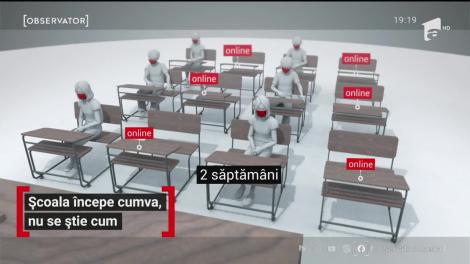 Oficialii din Educație nu știu cum va începe noul an școlar