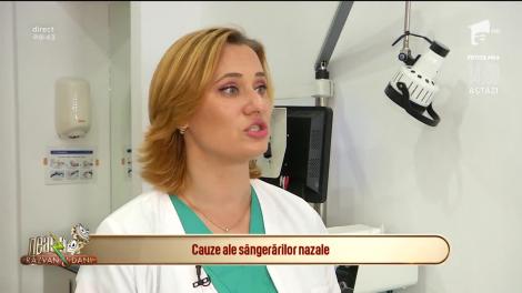 Bună dimineața, Sănătate! Sângerările nazale, motiv de îngrijorare?
