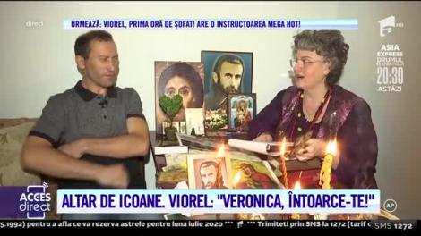 Rugăciuni, lumânări și tămâie! Viorel, încercare disperată s-o readucă pe Vulpiţa, în braţele lui: "Veronica, întoarce-te!"