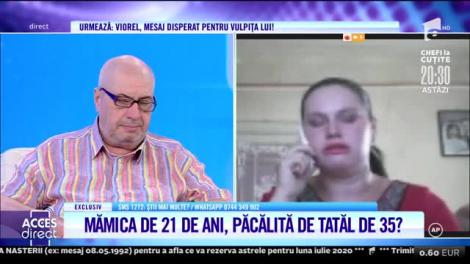 Daiana a rămas însărcinată la doar 18 ani. Tânăra își dorește ca tatăl copilului ei să îi recunoască fiul