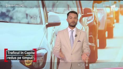 Traficul în Capitală, redus pe timpul verii. 1 șofer din 10 se enervează de fiecare dată când circulă cu maşina