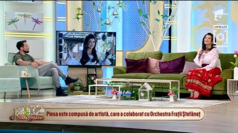 Claudia Ghițulescu cântă piesa Nu te da bătut, nu te lăsa, la Neatza cu Răzvan și Dani