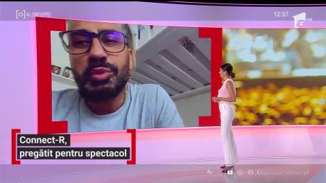 Connect-R, pregătit pentru spectacol. Artistul a vorbit despre noua piesă și planurile din studio