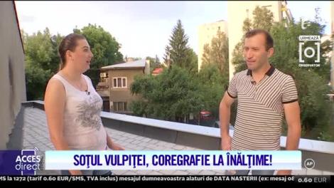 Soțul Vulpiței, dans la înălțime! Cum se mișcă Viorel pe ritmuri balcanice! | Video
