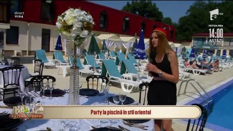 Vrei ceva nou la petrecerea ta? Poți avea un party la piscină în stil oriental