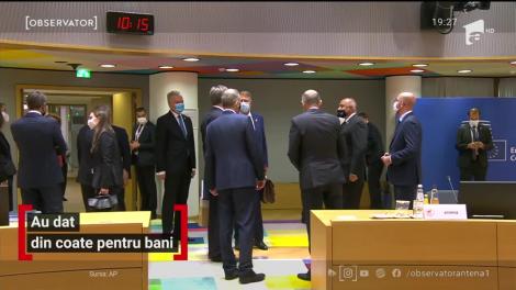 Liderii europeni, față-n față pentru prima dată în pandemie