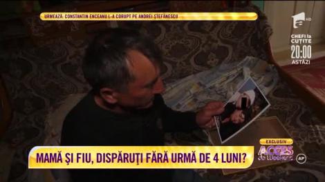 Mamă și fiu, dispăruți fără urmă de patru luni? Tata Gabriel, în lacrimi: ”Îi iubesc. Nu vreau decât să-mi dea un semn de viață!”