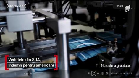 Vedetele SUA îndeamnă americanii să poarte mască