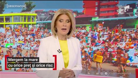 Aglomeraţie mare la mare. 100 de mii de oameni au ales să se relaxeze pe litoral